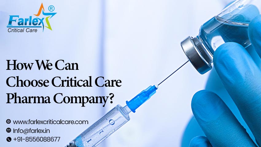 How We Can Choose Critical Care Pharma Company?