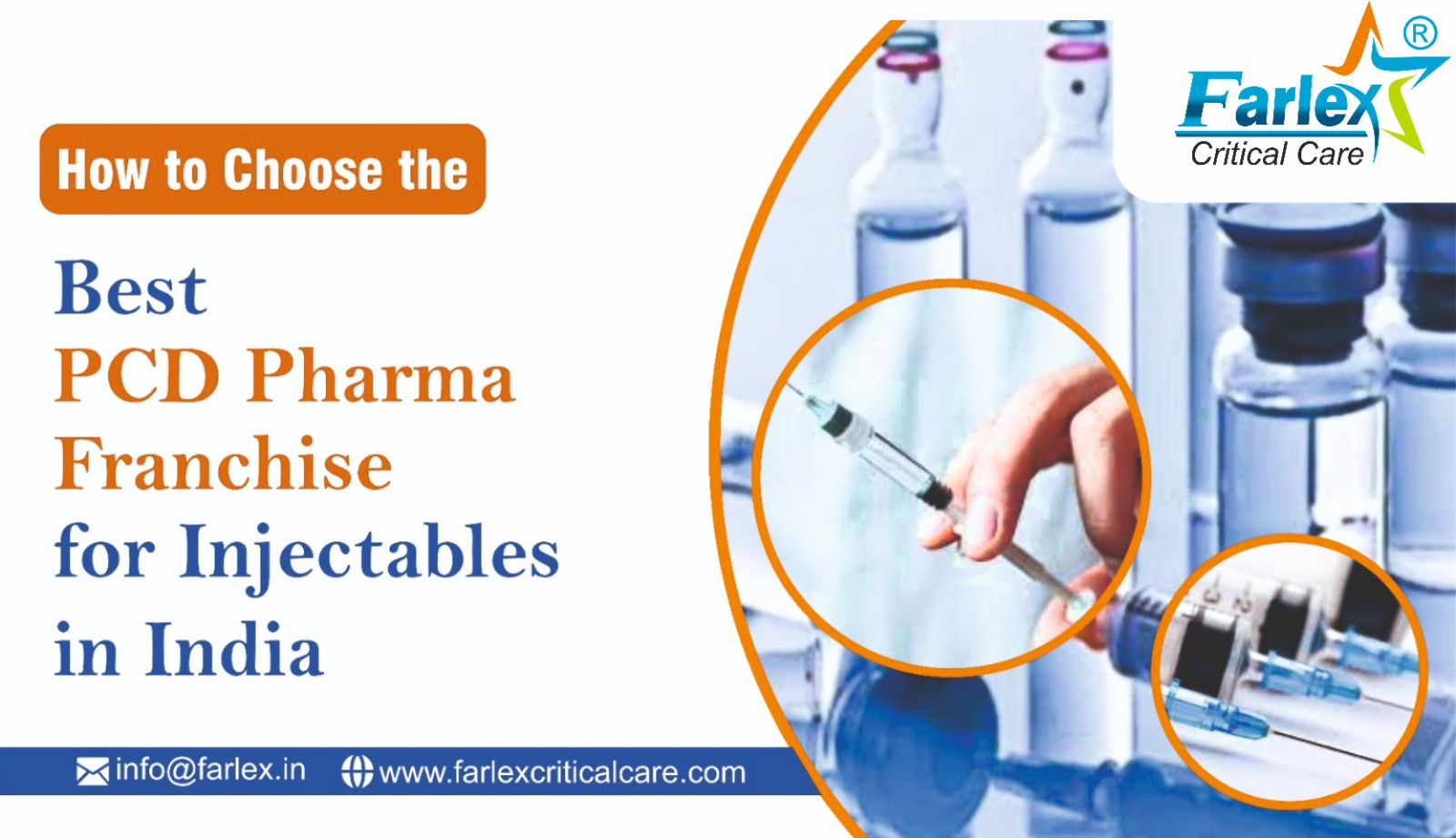 How to Choose the Best PCD Pharma Franchise for Injectables in India